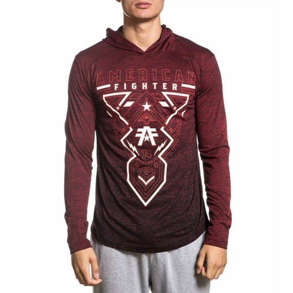 AMERICAN FIGHTER Men's Hoodie Sweatshirt HARTSDALE Athletic MMA - Picture 7 of 12